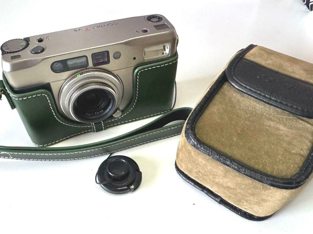 CONTAX TVS 美品 ボディカバー付 ソフトケース付