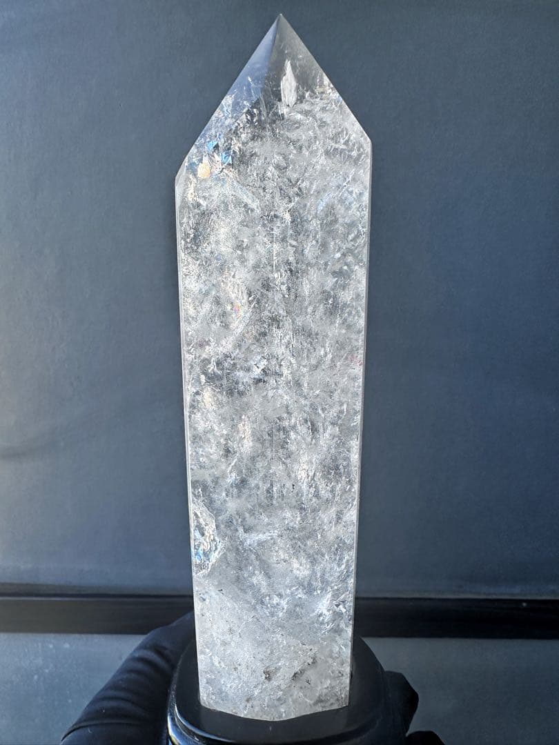 巨大 高品質浄化超強いパワーレインボーヒマラヤクラスターパワーストーンA1101