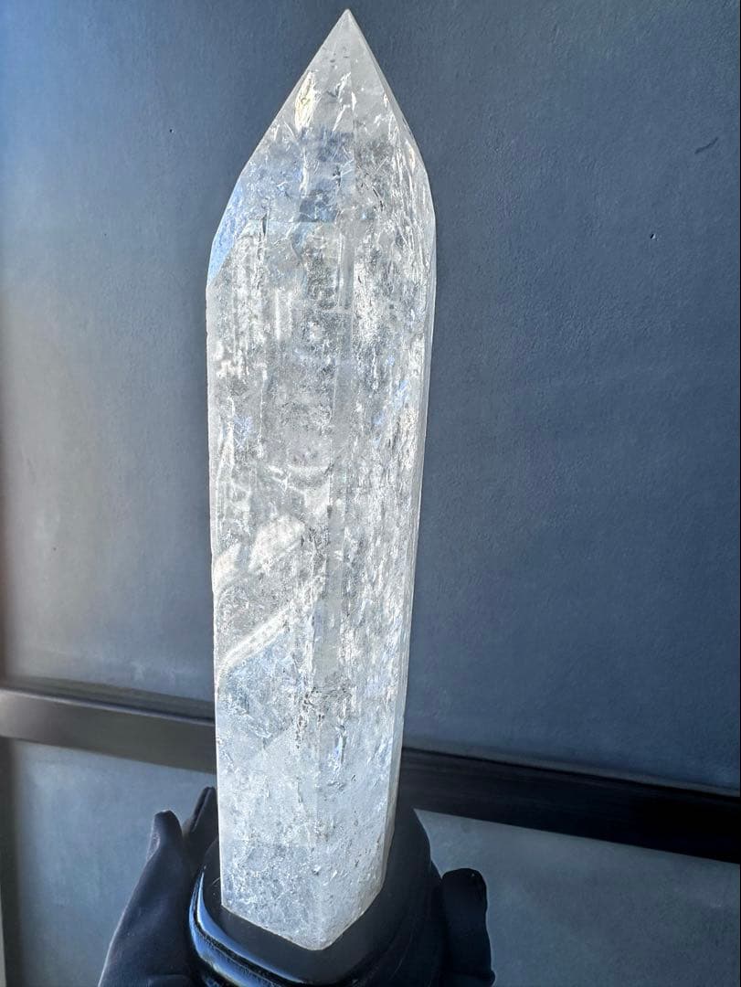 巨大 高品質浄化超強いパワーレインボーヒマラヤクラスターパワーストーンA1101