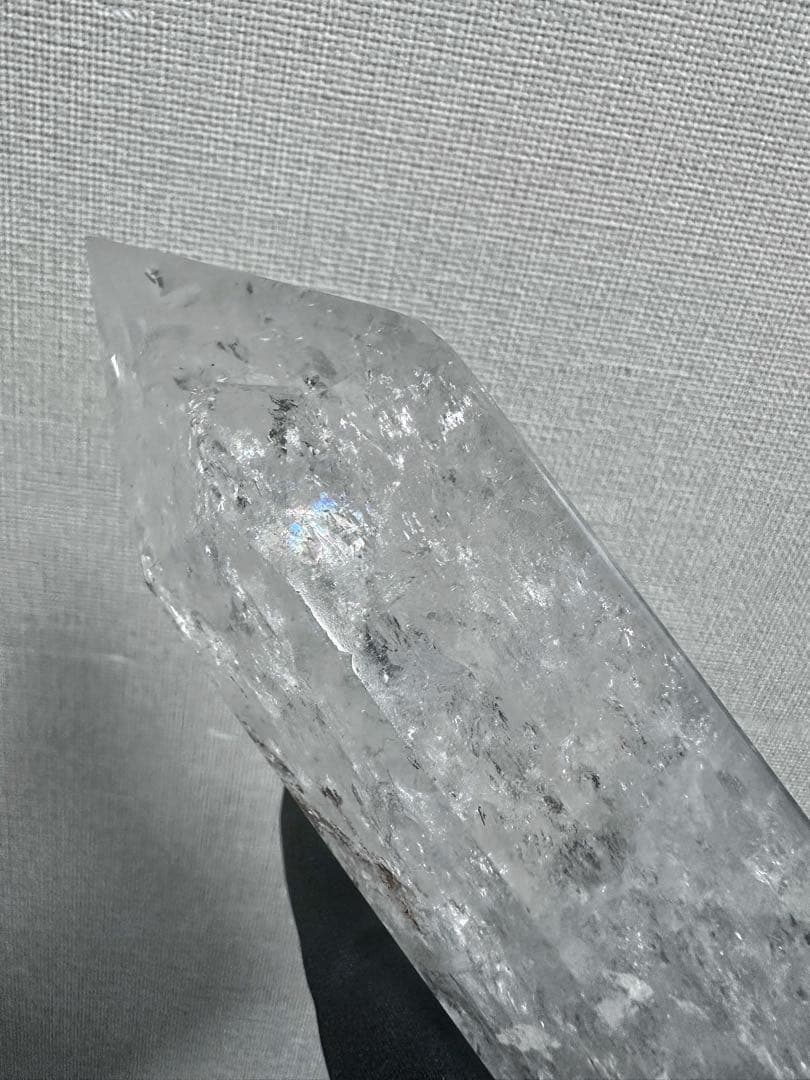 巨大 高品質浄化超強いパワーレインボーヒマラヤクラスターパワーストーンA1101