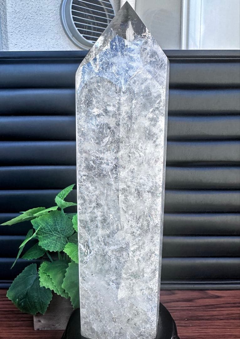 巨大 高品質浄化超強いパワーレインボーヒマラヤクラスターパワーストーンA1101