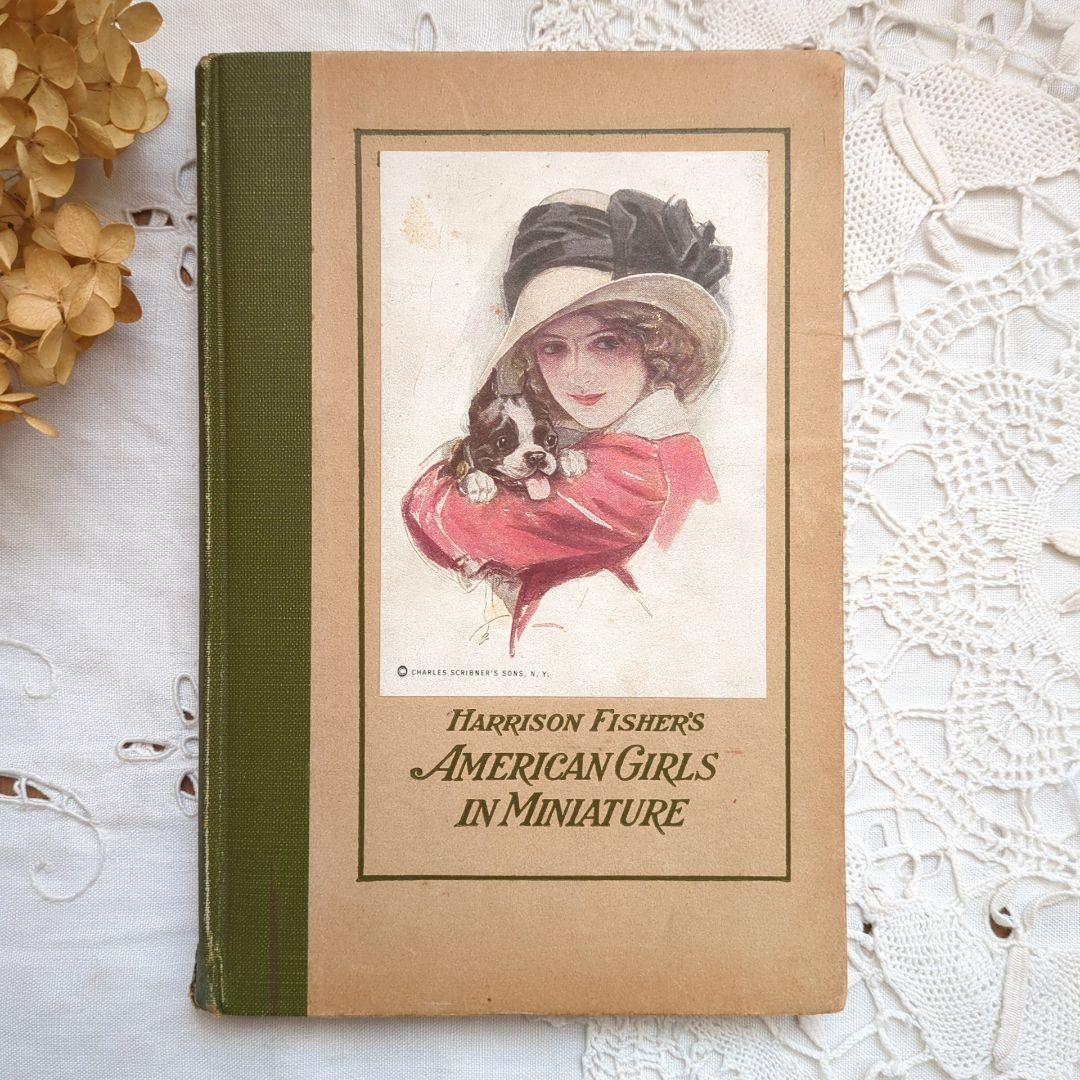 稀少1912年アンティーク 画集 洋書 絵本 児童書 ヴィクトリアン ヴンテージ