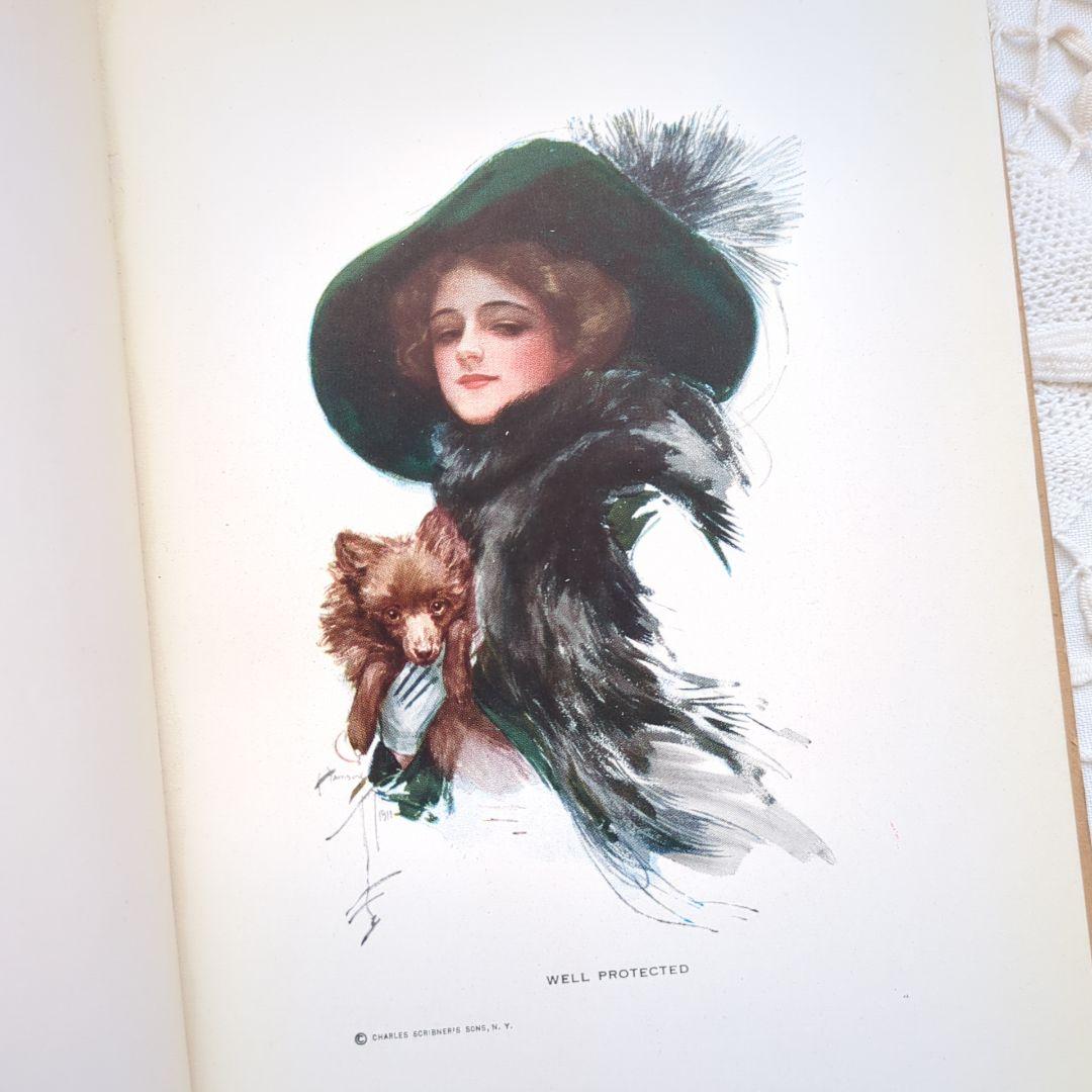 稀少1912年アンティーク 画集 洋書 絵本 児童書 ヴィクトリアン ヴンテージ