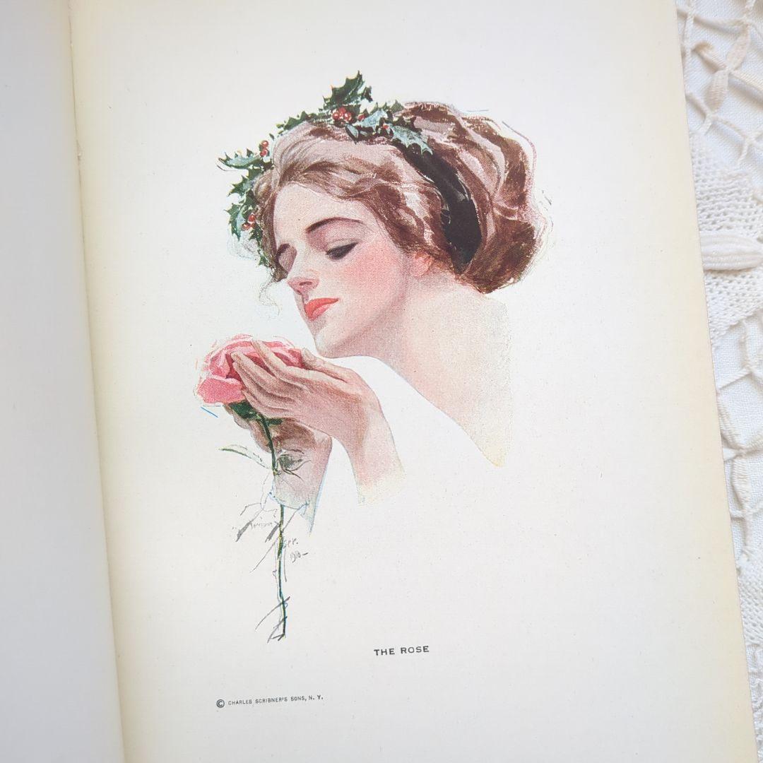 稀少1912年アンティーク 画集 洋書 絵本 児童書 ヴィクトリアン ヴンテージ