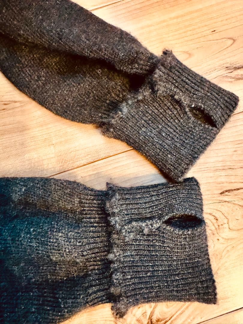 に*う様 MAATEE&SONS ひょっとこ ニット M 裏カシミヤ