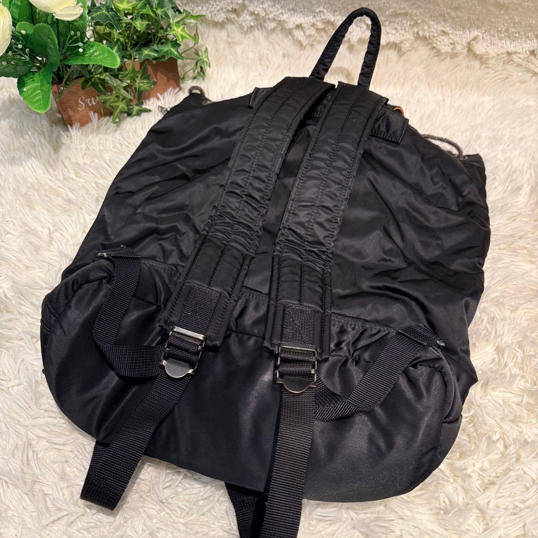 【人気】希少 レア PORTER TANKER ポーター リュック ブラック