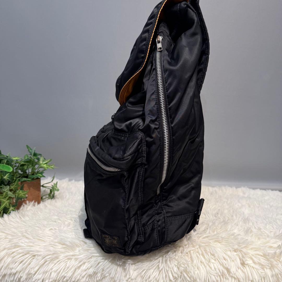 【人気】希少 レア PORTER TANKER ポーター リュック ブラック