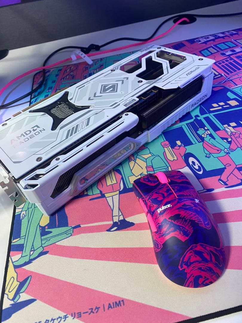 グラフィックボード・グラボ・ビデオカード steel legend rx 9070xt