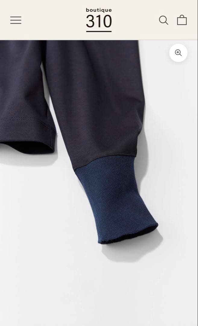 試着のみ　boutique310 × SLOANE ご婦人のバブルTシャツ