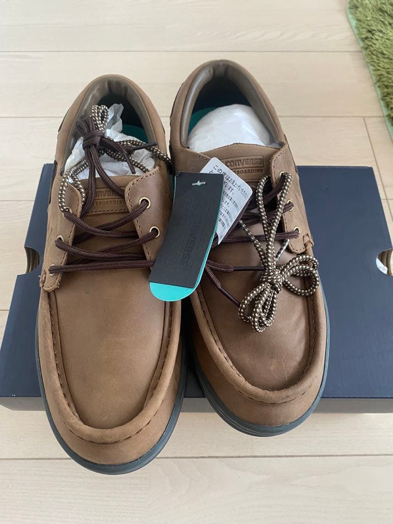 CONVERSE BoTT ブラウン デッキシューズ