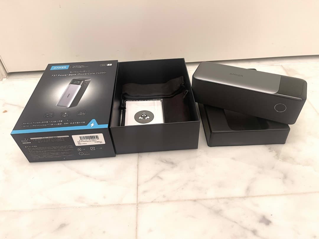 【開封済未使用品】Anker 737 Power Bank その２