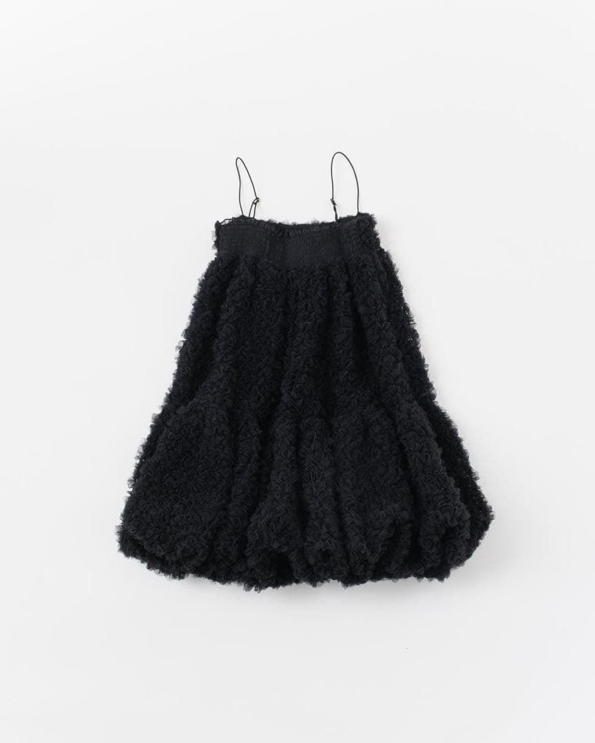 POPPY TULLE BALLOON TUNIC (BLACK) あざぎーにょ