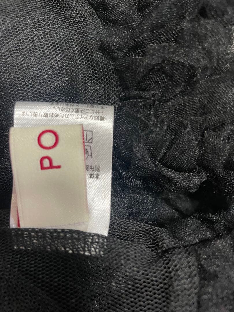 POPPY TULLE BALLOON TUNIC (BLACK) あざぎーにょ