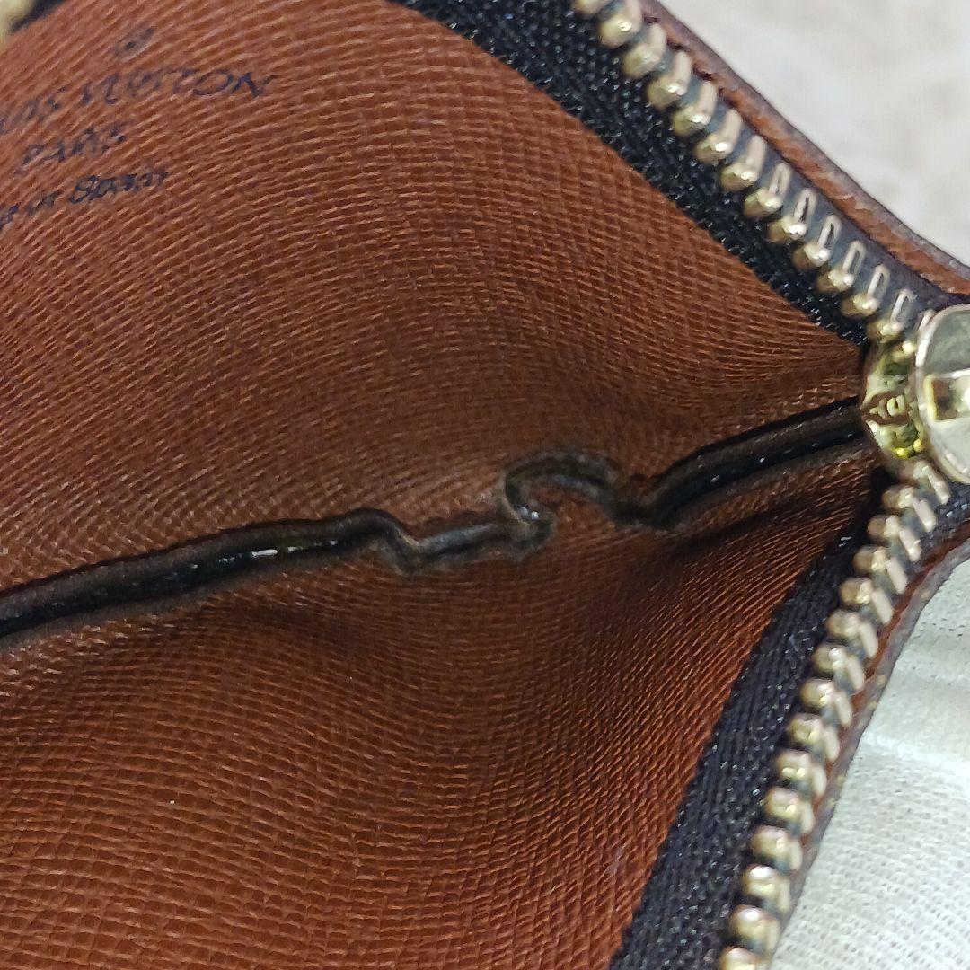 【美品】ルイヴィトン モノグラム ポシェットクレ ケース M62650