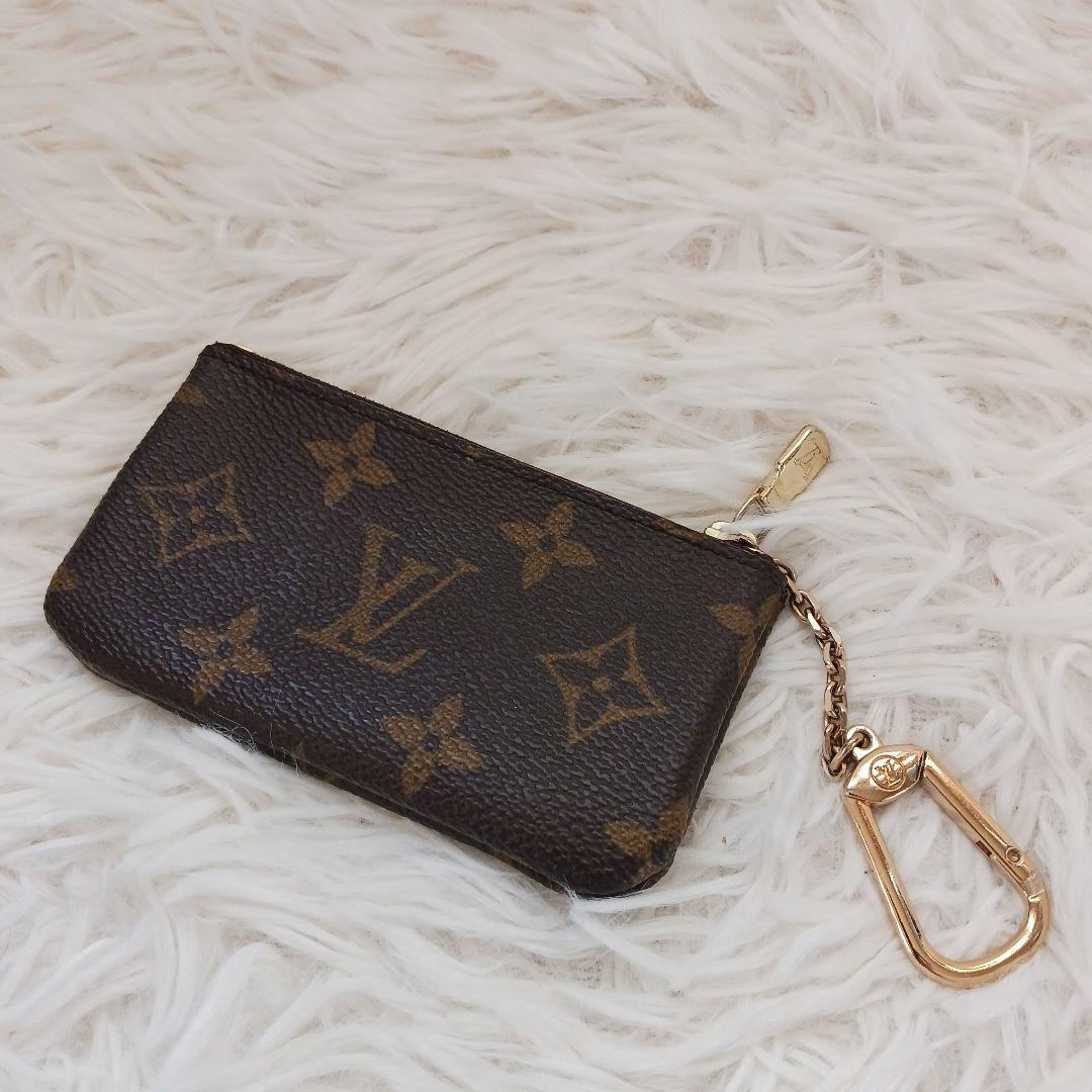 【美品】ルイヴィトン モノグラム ポシェットクレ ケース M62650