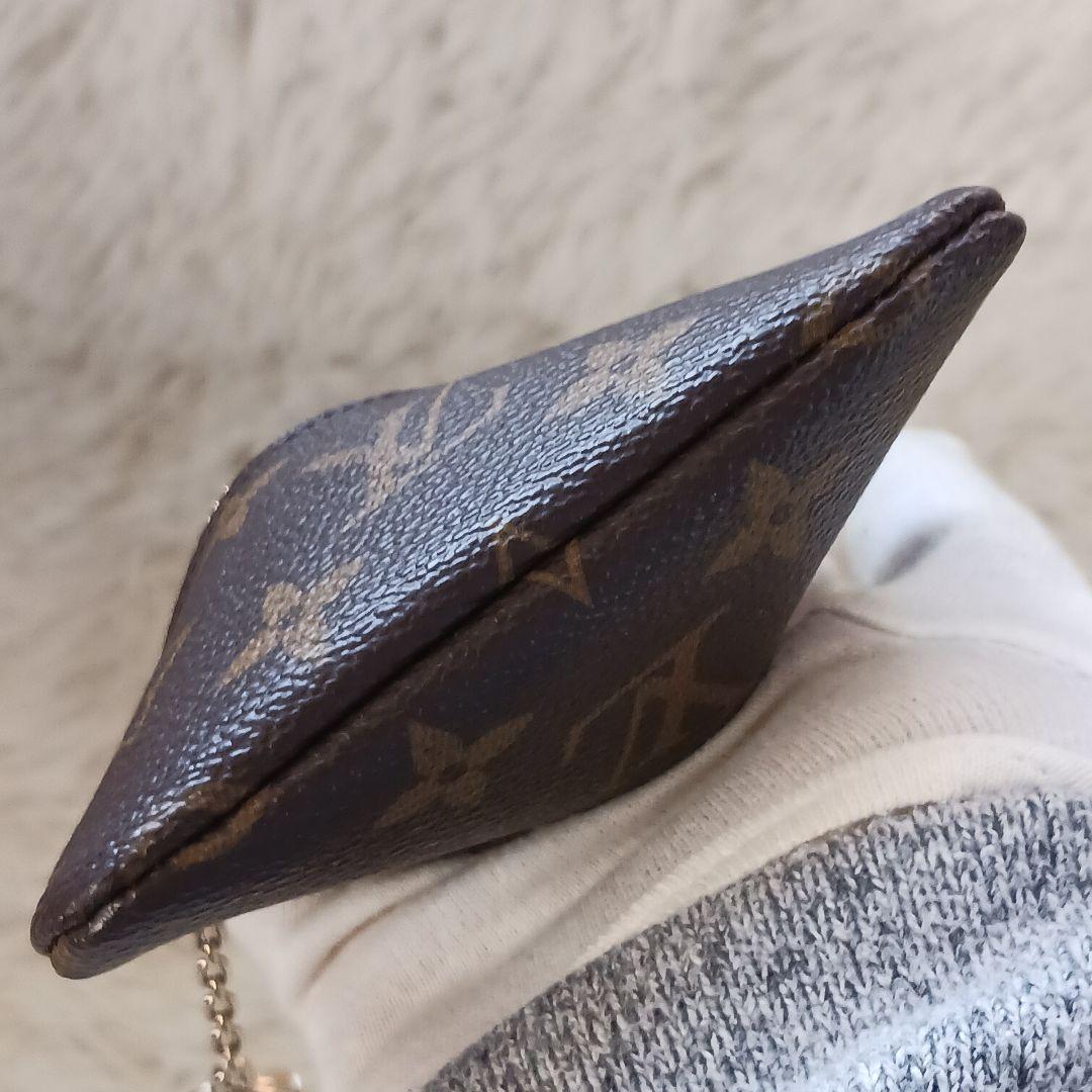 【美品】ルイヴィトン モノグラム ポシェットクレ ケース M62650