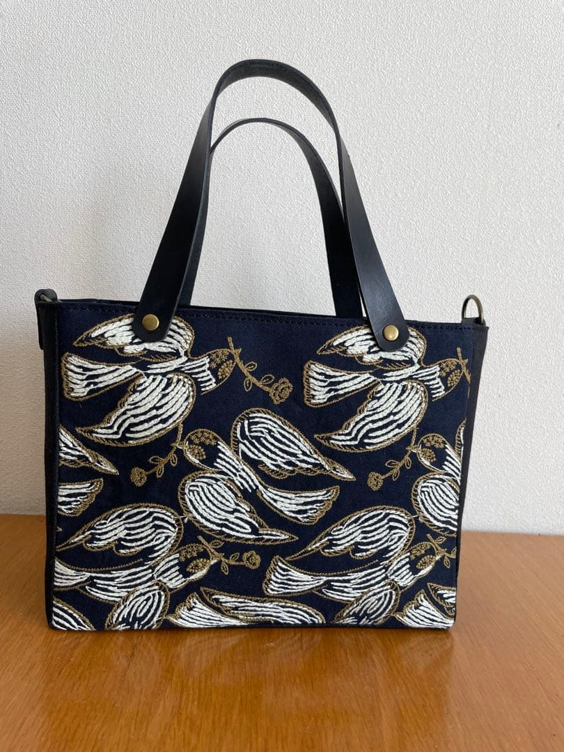 え*ん様 ミナペルホネン　following day ハンドメイド　スクエア　バ