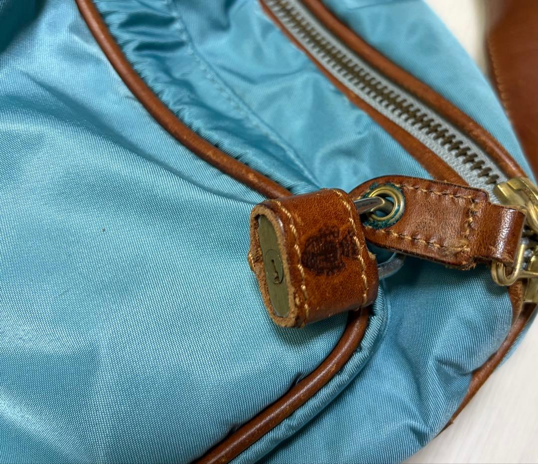 Felisi 水色 旅行用バッグ　ゴルフ　2way ビジネス　出張　イタリア