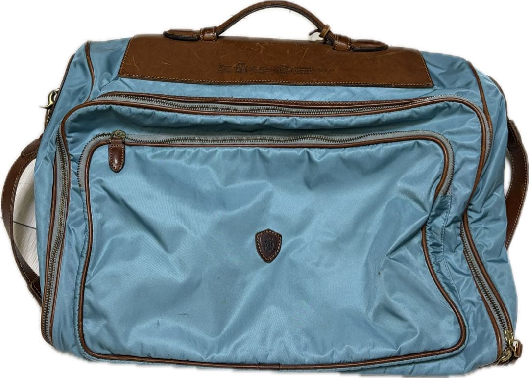 Felisi 水色 旅行用バッグ　ゴルフ　2way ビジネス　出張　イタリア