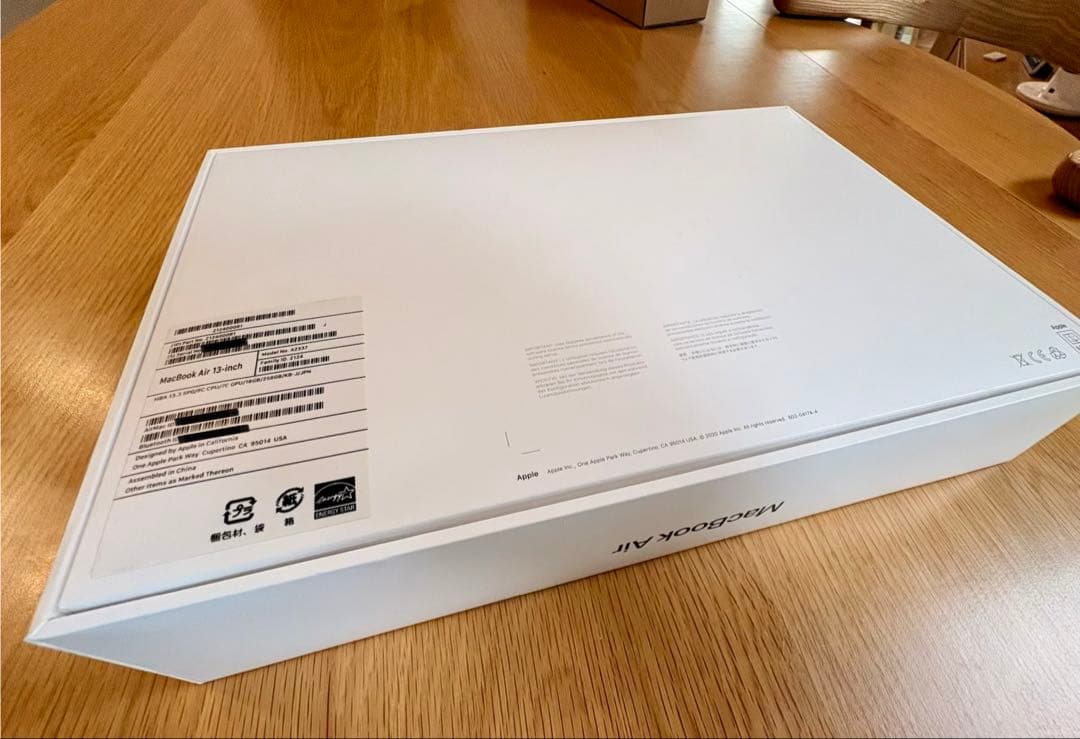 【美品】MacBook Air M1 16GB 256GB スペースグレイ