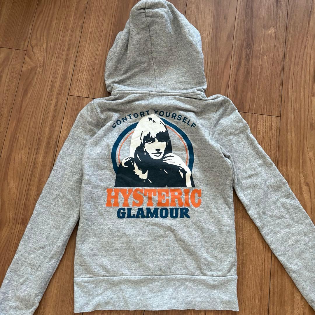 希少 ヒステリックグラマー　ヒスガール　ヴィンテージ　ジップパーカー　Fサイズ