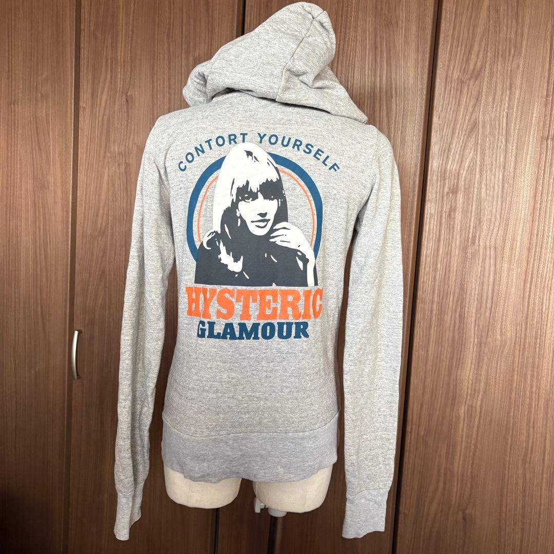 希少 ヒステリックグラマー　ヒスガール　ヴィンテージ　ジップパーカー　Fサイズ