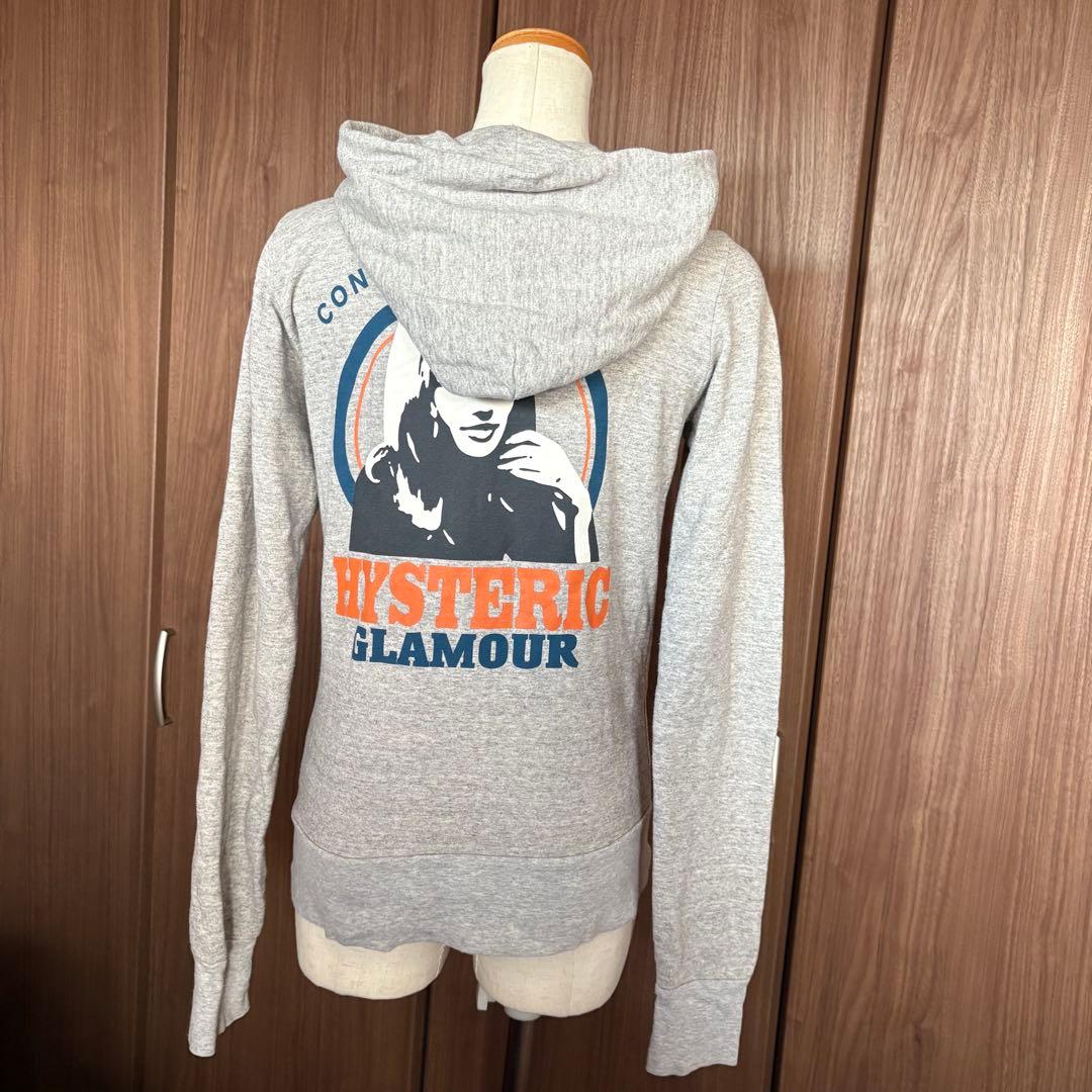 希少 ヒステリックグラマー　ヒスガール　ヴィンテージ　ジップパーカー　Fサイズ