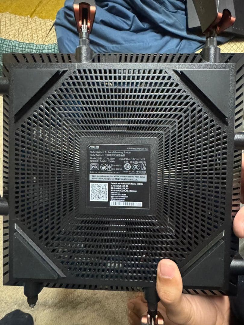 ROG ルーター 8ポート USBポート付き