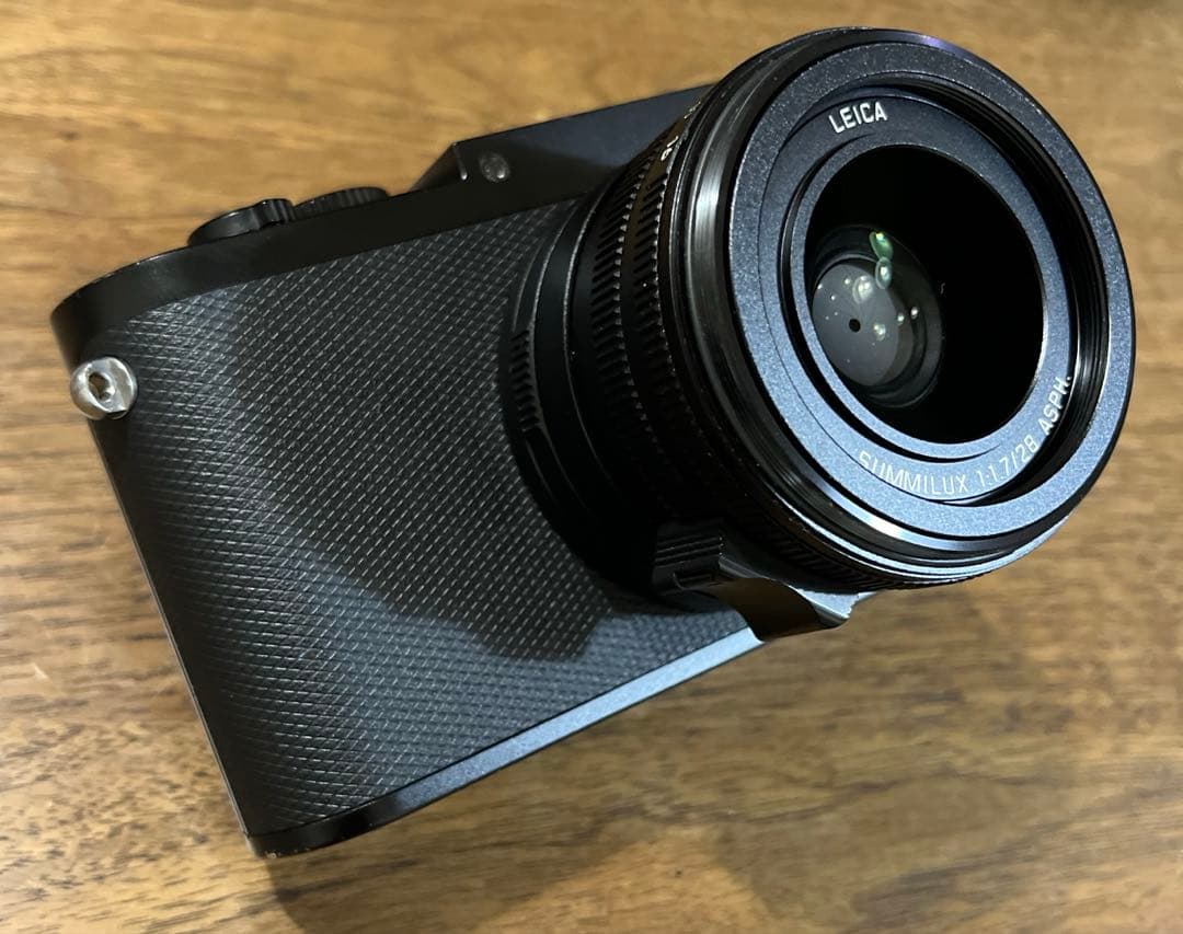 LEICA Q Typ116 black 純正ストラップ付