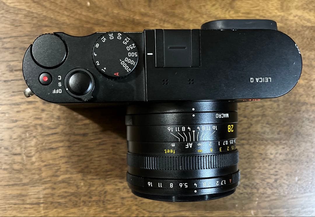 LEICA Q Typ116 black 純正ストラップ付