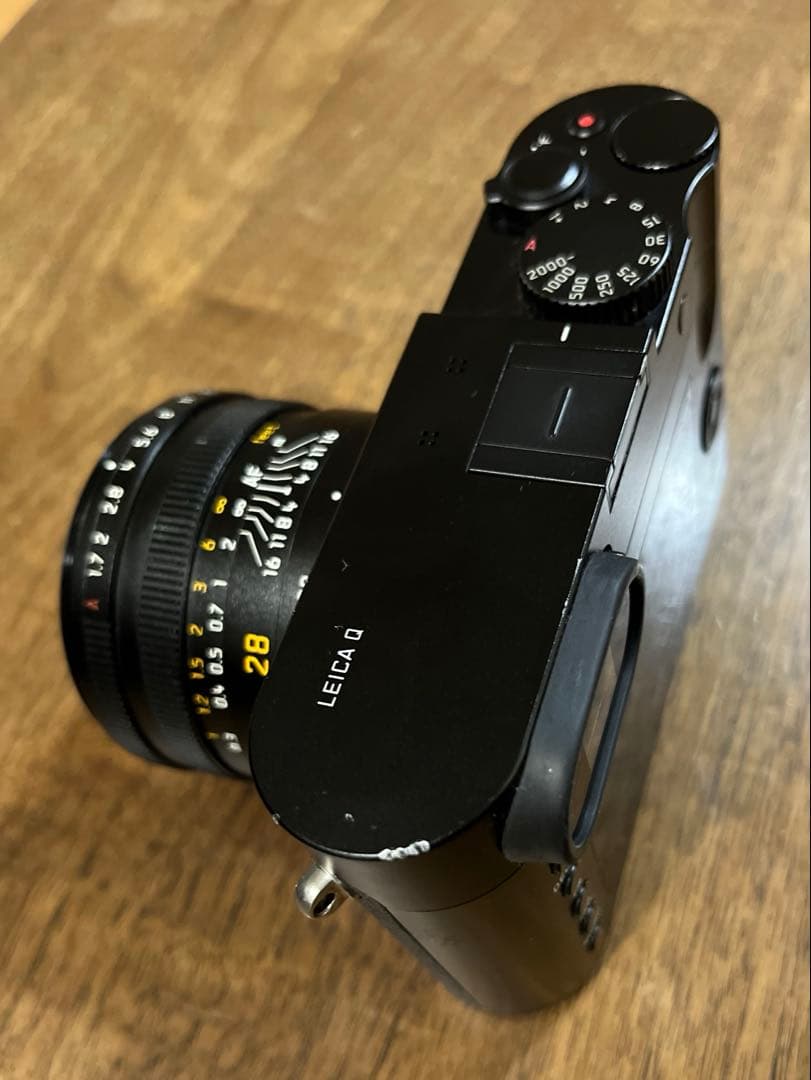 LEICA Q Typ116 black 純正ストラップ付