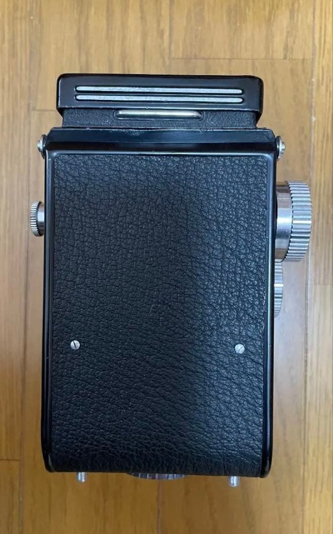 完動美品・Yshicaflex 80mm f3.5・純正フード・作例有