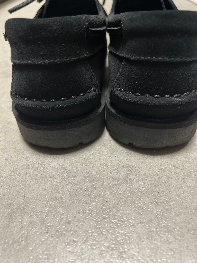 ◆Paraboot/MALO パラブーツ/マロ　別注ブラックスエード6 1/2