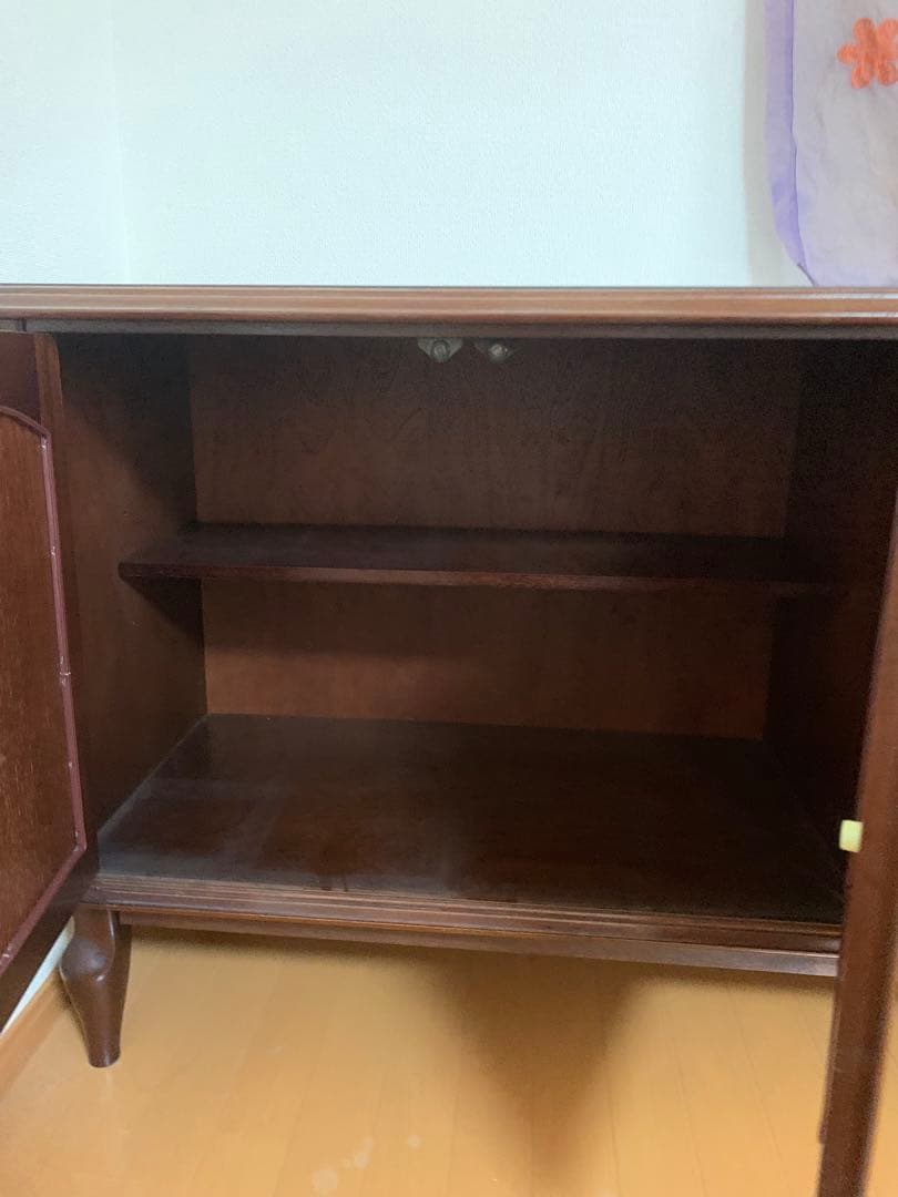 maruni 広島　木製キャビネット 幅約160cm ブラウン