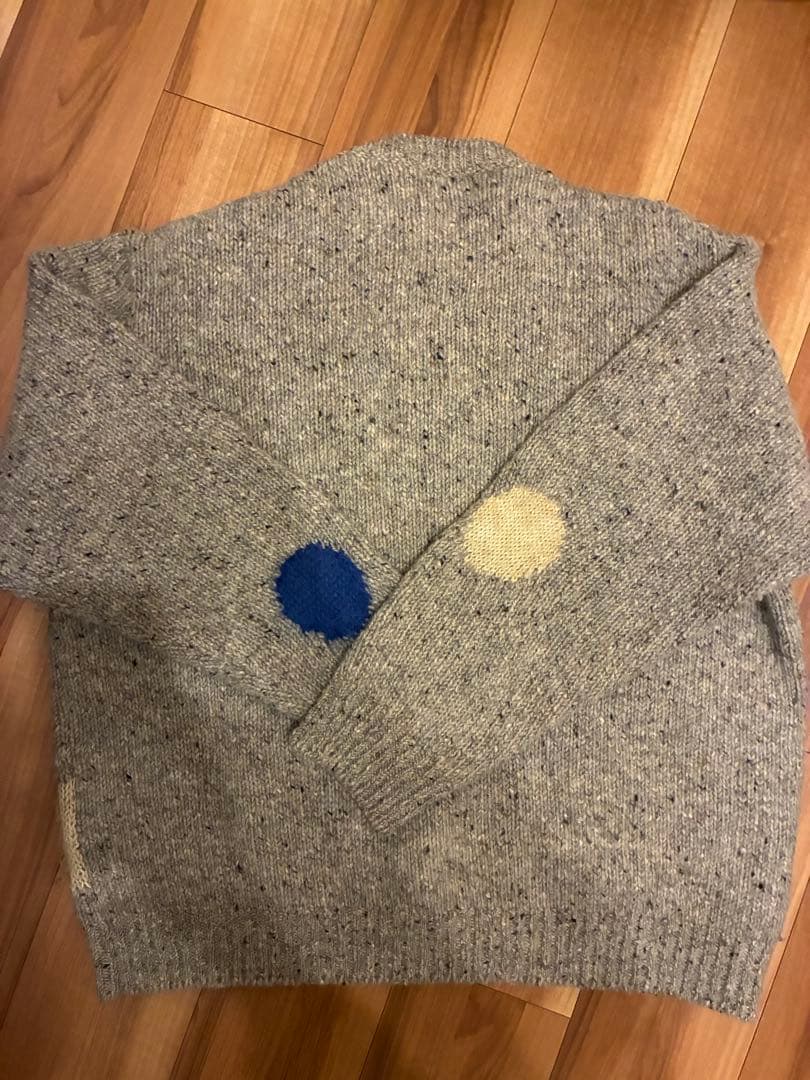 断*読様 Acne Studios ドット柄ニットセーター