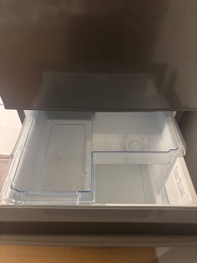 2023年製 Hisense 冷蔵庫 グレー 282L