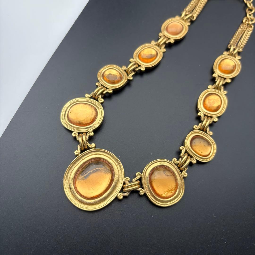 ✨希少✨Yves Saint Laurent ネックレス カラーストーン