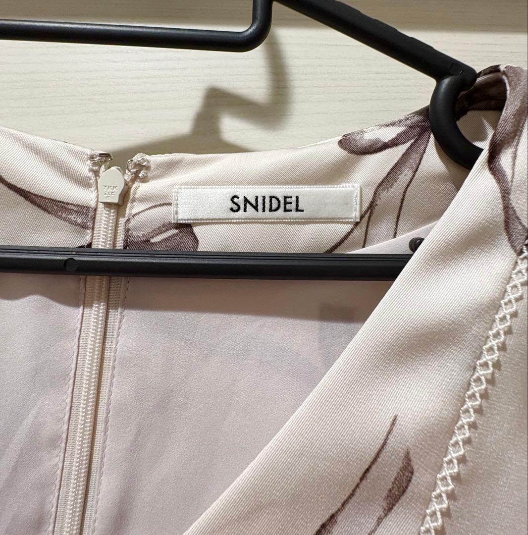 SNIDEL sustainableリボンプリントワンピース PBEG 2