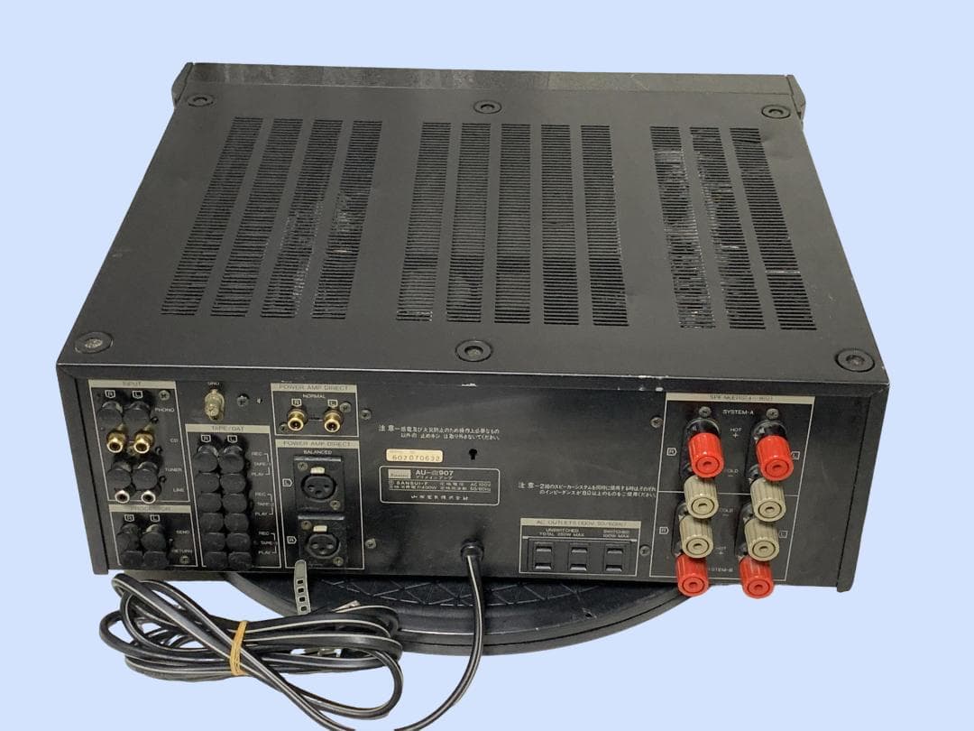 M9183 SANSUI AU-a907 プリメインアンプ ジャンク品