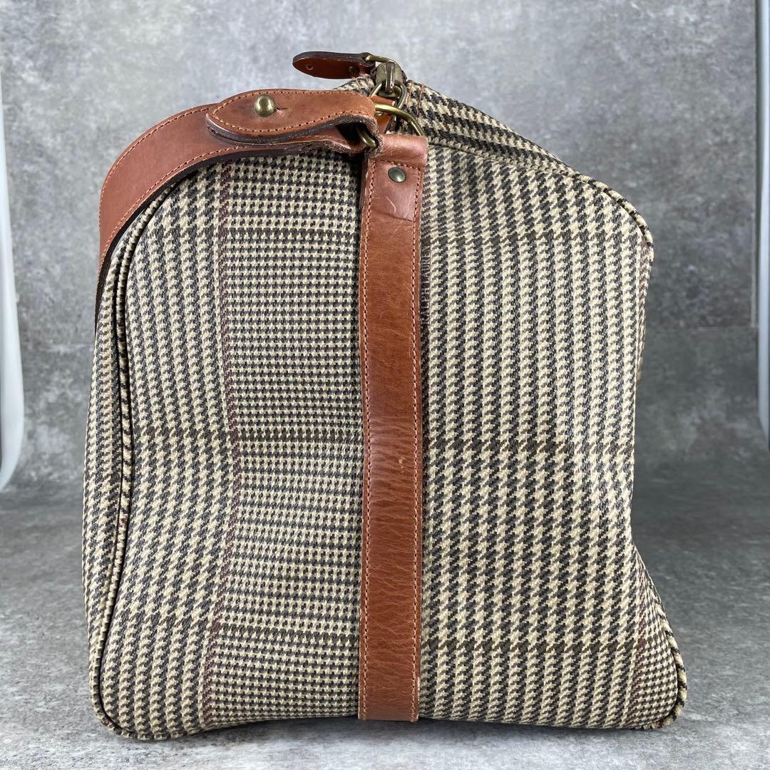 極美品 ヴィンテージ ポロラルフローレン 千鳥格子 チェック ボストンバッグ