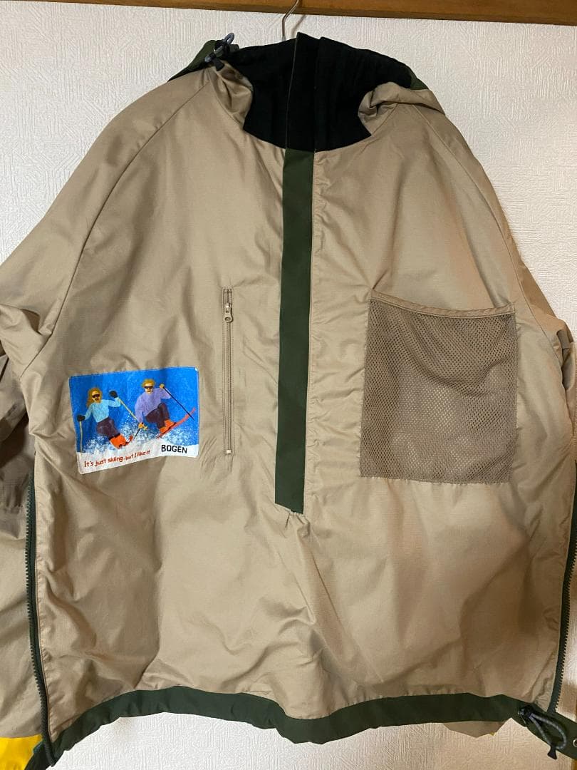 はっ水処理済！bogenボーゲンswingjacket swingpants