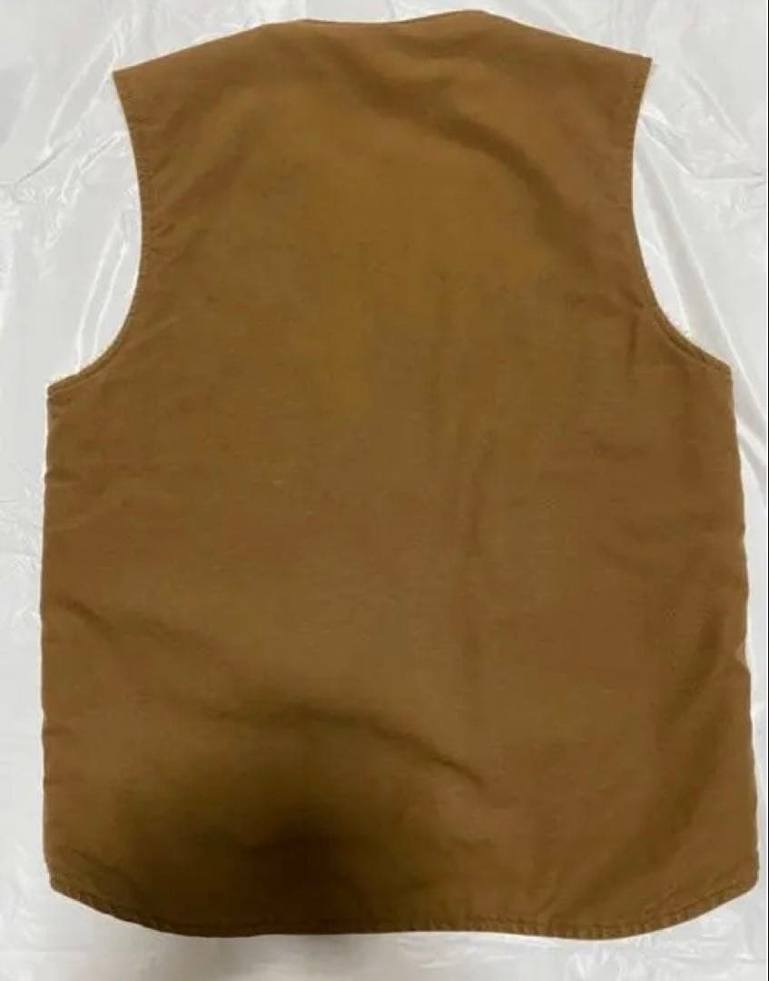 Carhartt ブラウン ダック　ベスト