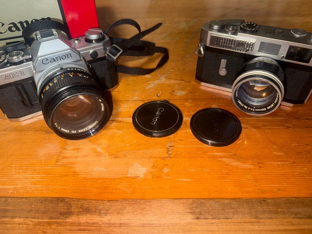 じ*た様 Canon AE-1 Canon7 フィルムカメラ