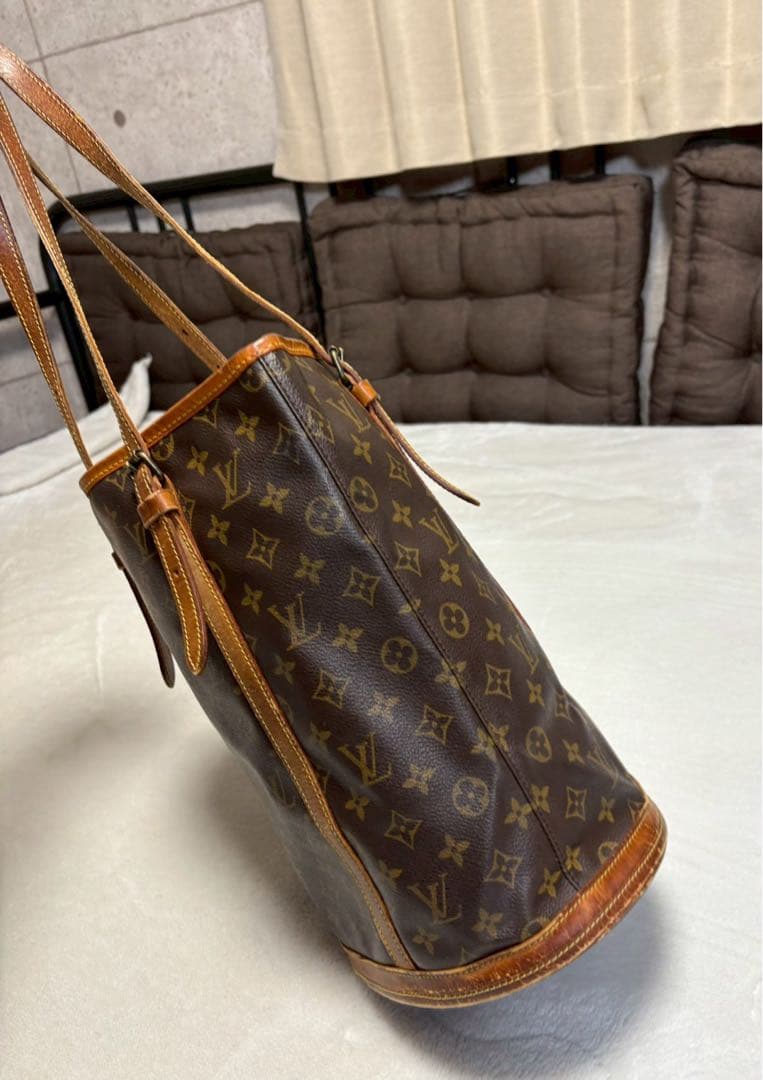 ルイヴィトン　バケットGM バケツ型　トートバッグ　モノグラム
