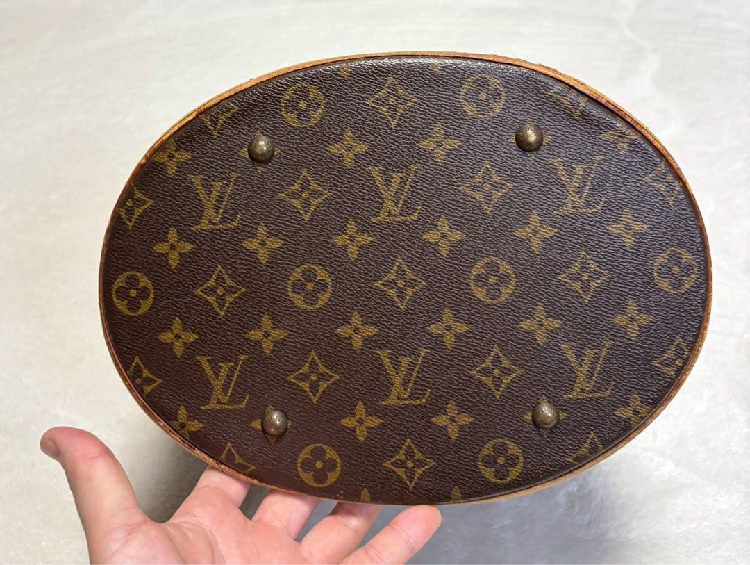 ルイヴィトン　バケットGM バケツ型　トートバッグ　モノグラム