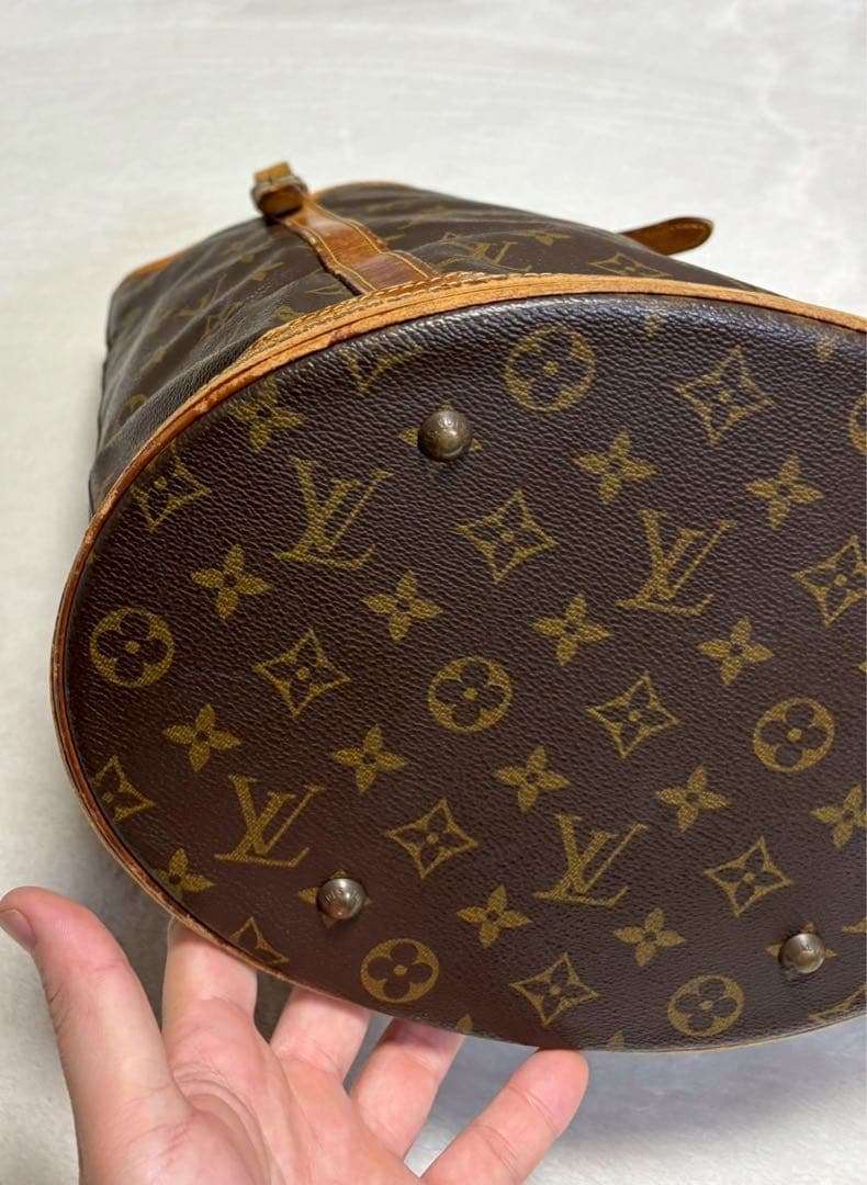 ルイヴィトン　バケットGM バケツ型　トートバッグ　モノグラム