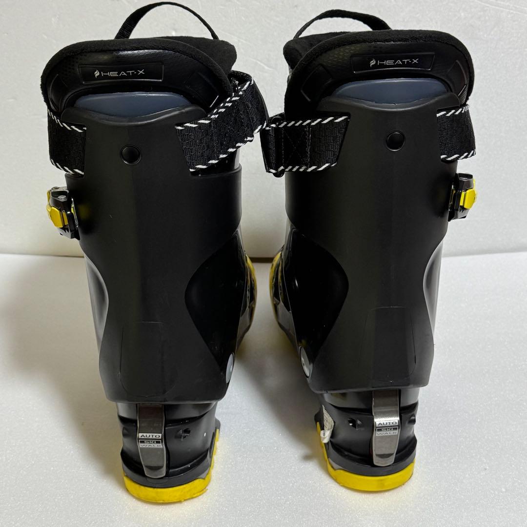 27-27.5cmHanson Spyder 80 スキー靴 ブラック/イエロー