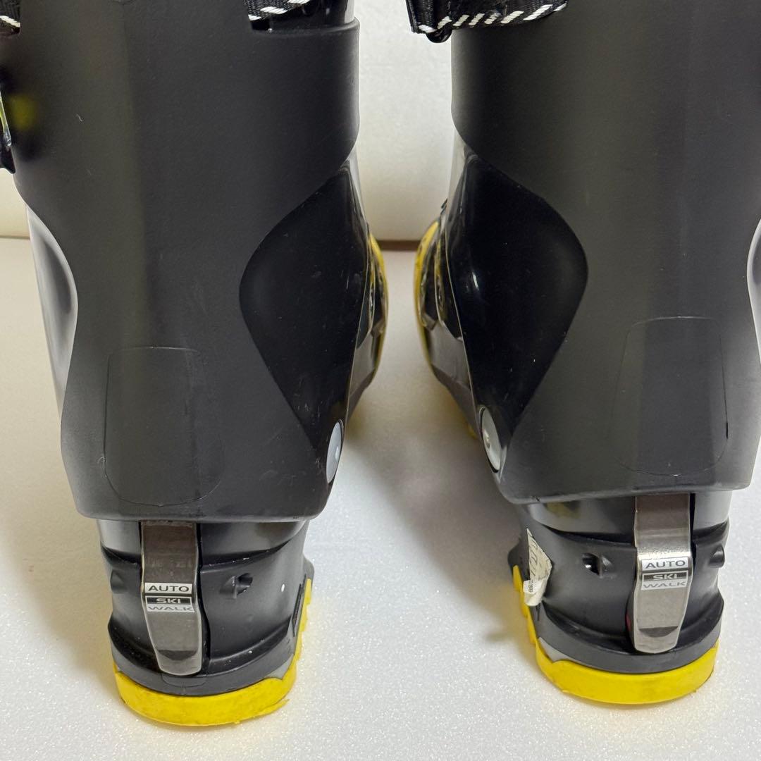 27-27.5cmHanson Spyder 80 スキー靴 ブラック/イエロー