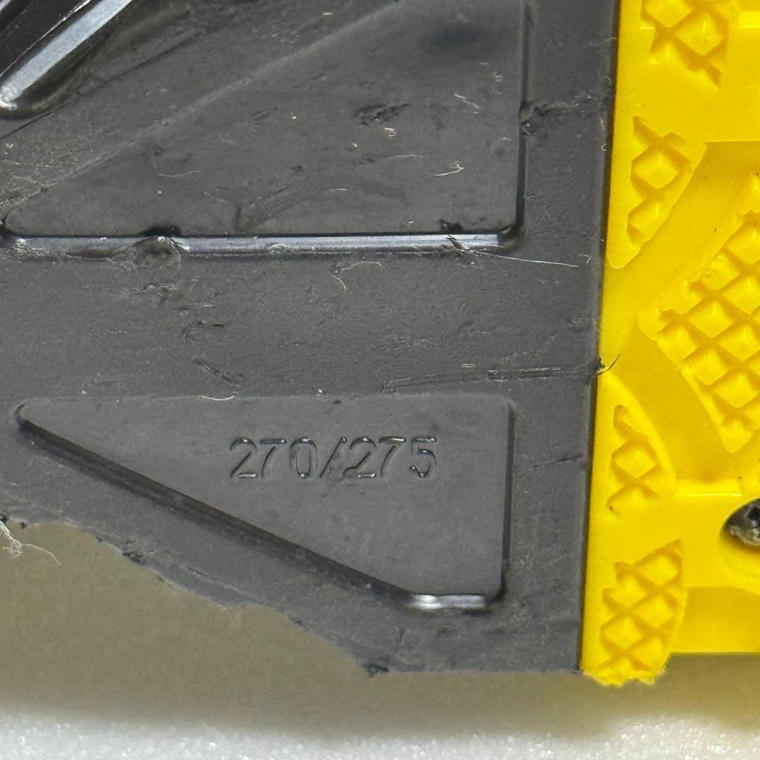 27-27.5cmHanson Spyder 80 スキー靴 ブラック/イエロー