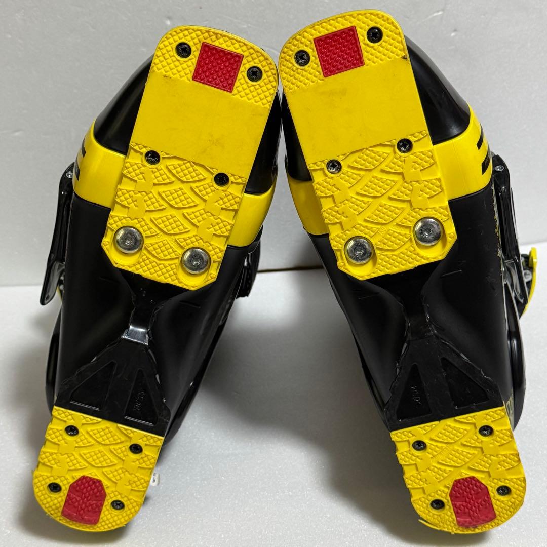 27-27.5cmHanson Spyder 80 スキー靴 ブラック/イエロー